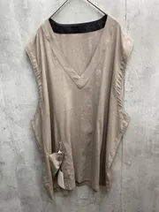 新品 CIAOPANIC TYPY チャオパニックティピー リネンレーヨンリバーシブルベスト ベスト sizeL/茶 ■◆ レディース