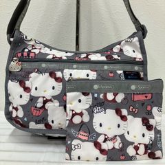 レスポートサック クラシックホーボー ハローキティ ポーチ付き - メルカリ