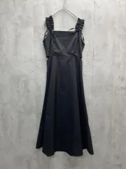 An MILLE アンミール キャミソール ワンピース 黒 ■◆ レディース
