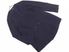 LAUTREAMONT ロートレアモン ノーカラー ジャケット size38/紺 ■◇ レディースのサムネイル