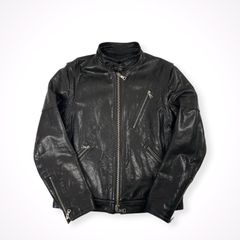 BURBERRY BLACK LABEL シングルライダースジャケット Mサイズ - メルカリ