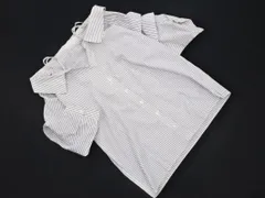 CECIL McBEE セシルマクビー ストライプ オフショルダー ブラウス シャツ sizeM/白ｘ紺 ■◇ レディース