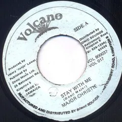 7” Major Christie Stay With Me NONE Volcano /00080
