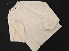 chocol raffine robe ショコラフィネローブ 長袖 カットソー sizeF/アイボリー ■◇ レディース