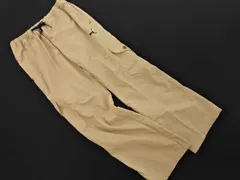 新品 PUMA プーマ ナイロン カーゴ パンツ sizeM/ベージュ ■◇ レディース