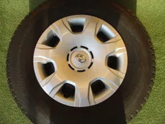 【中古】　送料込み　トヨタ純正スチール　ハイエース　195/80R15LT　スタッドレスタイヤ４本SET　レジアスエースのサムネイル