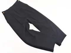 LAUTREAMONT ロートレアモン タック ワイド パンツ size36/紺 ■◇ レディース