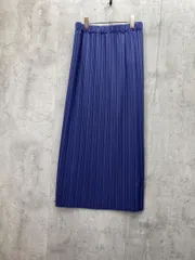reca レカ A68MY-2813 ロング プリーツ スカート sizeL/ネイビー ■◆ レディース