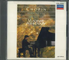 CD ヴラディーミル・アシュケナージ ショパン: ピアノ・ソナタ第2番, 第3番 F35L20092 	LONDON /00110