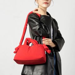 tendresse studio テンドレッセスタジオ シルクバッグ レッド - メルカリ