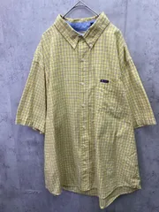 CHAPS チャップス EASY CARE ボタンダウンシャツ sizeXXL/黄  ■◆ メンズ