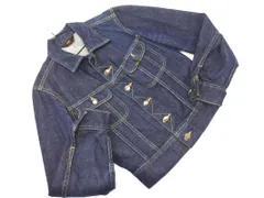 Lee リー Gジャン デニム ジャケット size34/青 ■◇ レディース
