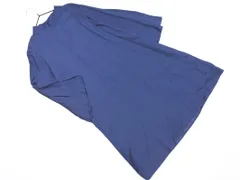 新品 UNIQLO ユニクロ HANA TAJIMA サテン ハイネック Aライン ワンピース sizeS/紺 ■◇ レディース