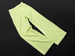 新品 GRL グレイル ワイド パンツ sizeS/黄緑 ■◇ レディース