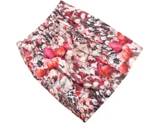 EPOCA エポカ 花柄 タック スカート size38/黒ｘ赤 ■◇ レディースのサムネイル