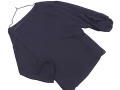 KUMIKYOKU 組曲 ブラウス シャツ size2/紺 ■◇ レディース