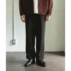 URBAN RESEARCH DOORS/アーバンリサーチドアーズ DRA7-14H702  『UR TECH』完声/暖 2タックワイドパンツ ダークグレーのサムネイル