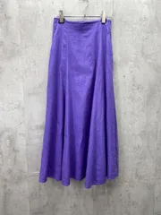 UNITED ARROWS ユナイテッドアローズ マキシ スカート size36/紫 ■◆レディース