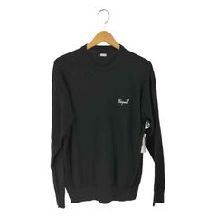 未使用 23AW SEQUEL CREW NECK KNIT 藤原ヒロシ 黒L - メルカリ