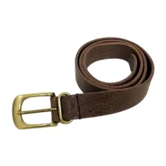 Hender Scheme エンダースキーマ 国内正規 shrink shoulder belt シュリンクショルダーレザーベルト li-rc-ssb dark brown AG ダークブラウン freeのサムネイル