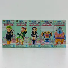 中古 全5種セットWCF-エッグヘッド2-「ワンピース」