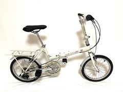 0293 [Immediate Shipping] Free Shipping KHS Folding Bicycle Cappuccino SHIMANO 7-speed Mini Velo Small Wheel Bicycle 18-inch