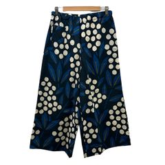 トゥモローランド アイレットフルールストレートパンツ プリントパンツ