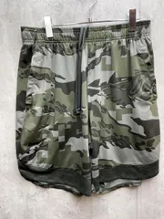 UNDER ARMOUR アンダーアーマー 1361508 迷彩 ジャージハーフ パンツ sizeXXL/カーキ ■◆メンズ