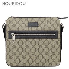 グッチ GUCCI ショルダーバッグ ミニ バケット GGキャンバス レザー ベージュ×ブラウン シャンパンゴールド金具 茶 782919 【保存袋】【中古】 GUCCI - グッチ GUCCI ショルダーバッグ ミニ バケット GGキャンバス