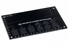 【新品】プラモデル ミニ四駆 HGアルミセッティングボード (ブラック) ミニ四駆特別企画 [95507]のサムネイル