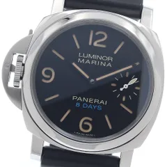 パネライ PANERAI PAM00796 ルミノール レフトハンド 8デイズ アッチャイオ 手巻き メンズ 良品 保証書付き_951920のサムネイル