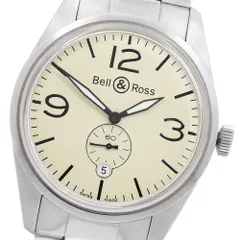 ベル＆ロス Bell＆Ross BR123-95-SS ヴィンテージ スモールセコンド 自動巻き メンズ 保証書付き_952041のサムネイル