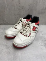 New Balance ニューバランス BB550VTB スニーカー size28.5/ホワイト/レッド ■■メンズ