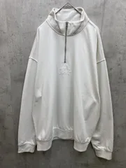 新品 GAP ギャップ アーチロゴ ハーフジッププルオーバー sizeL/オフホワイト  ■◇メンズ