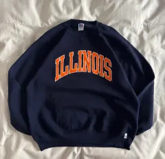 週末割引 XL USA 90s ラッセル アスレチック スウェットシャツ ネイビー