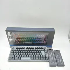 No.5584 エレコム ゲーミングキーボード V custom VK720A ラピッドトリガー搭載 有線 着脱式 磁気式アナログ検知スイッチ搭載 75%サイズ ブラック TK-VK720ABK