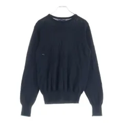 WTAPS (ダブルタップス) ギンガムチェック エルボーパッチ ニットセーター ブラック 102MADT-KNM05のサムネイル