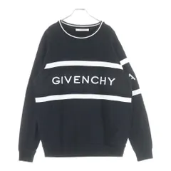 GIVENCHY (ジバンシィ) Logo Embroidery Crewneck ロゴ刺繍 クルーネックスウェットトレーナー ブラック BMJ0383Y3Pのサムネイル