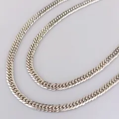 Pt850 プラチナ 男女兼用 造幣局 6面ダブル 喜平ネックレス 10.37ｇ 40.5㎝ Z849