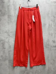 新品 Riche Glamour リシェグラマー ワイド パンツ sizeM/赤 ■◇レディース