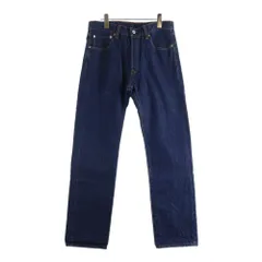 Levi's (リーバイス) 501 ボタンフライ ストレート デニムパンツ インディゴ PC9-00501-0115