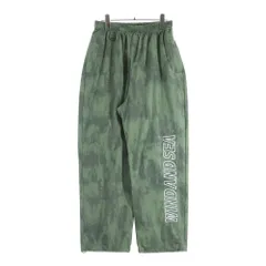 WIND AND SEA (ウィンダンシー) BIG LOGO TRACK PANTS ビッグロゴ ドローストリング トラックパンツ カーキ WDS-O-ATN-26-Q1-PT-01のサムネイル