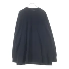COMOLI (コモリ) 25AW コットンカシミヤ 長袖Tシャツ クルーネックカットソー ブラック C03-05009のサムネイル