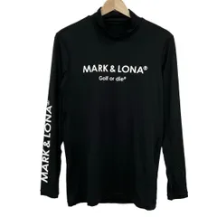 新品未使用　MARK&LONA マークアンドロナ　メンズ　長袖　シャツ 美品 2025最新 インナー MARK&LONA 】 マークアンドロナ 黒 アンダー
