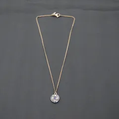 25MS0173 中古 シャネル CHANEL CCロゴ ネックレス 合金 ゴールドカラー フランス製