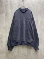 THOUSAND MILE サウザンドマイル ニットフリース モックネックプルオーバー スウェット トレーナー sizeS/チャコール ◇■メンズ