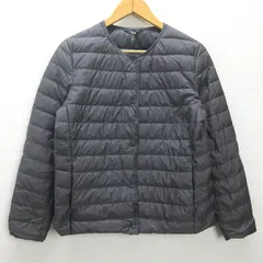 g■ユニクロ/UNIQLO ウルトラライトコンパクトジャケット【XL】灰/LADIES/K25【中古】■
