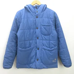 t■ゴースローキャラバン/GO SLOW CARAVAN フルボタン 中綿パーカJKT■青系【 1 】MENS/9【中古】のサムネイル
