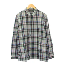 アールニューボールド R.NEWBOLD カジュアルシャツ 長袖 チェック柄 レギュラーカラー 総柄 XL マルチカラー /BB ■GY61