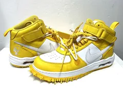 US11/29cm◆Off-White × Nike｜オフホワイト ナイキ  Air Force 1 Mid SP LTHR DR0500-101 エアフォース1 ミッド SP レザー ヴァージルアブロー スニーカー シューズ 靴